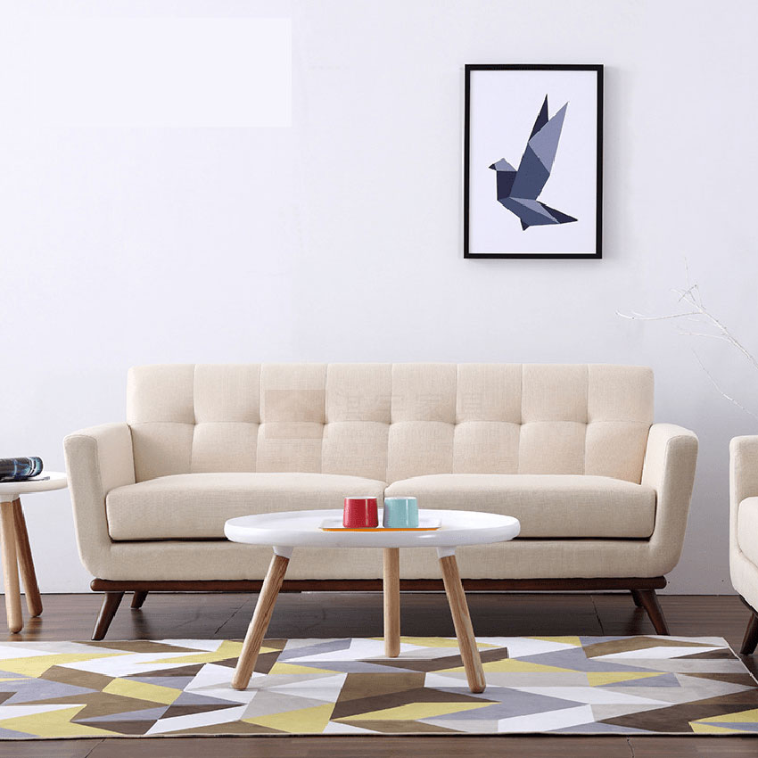 Sofa văng nỉ màu sáng đẹp 1,8m giá rẻ
